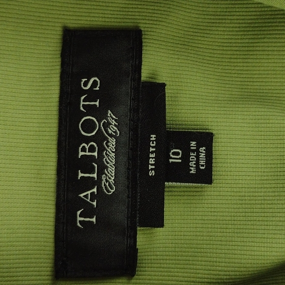 Talbots Stretch Blazer Jacket Size 10 - Picture 4 of 8